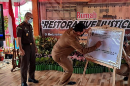Resmikan Rumah RJ, Walikota Madiun Ingatkan Masyarakat Jangan Melanggar Hukum