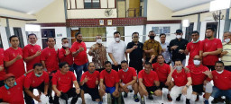 Danpuspenerbal Laksda TNI Edwin Gelar Turnamen DANPUSPENERBAL Cup Antara Urang Awak