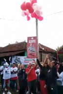 Dukung Ganjar Jadi Presiden, Jatim Beragam Gelar Jalan Sehat di Ponorogo