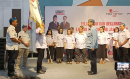 Deklarasi Tim Relawan Laskar Prabowo 08 Jatim Dukung Prabowo-Gibran, Target Menang 1 Putaran
