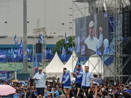 Depan Ribuan Simpatisan Demokrat, Prabowo Sebut akan Beri Tugas Strategis AHY