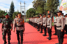 Sinergitas TNI-Polri Sukseskan Pemilu dan Pilkada Serentak 2024