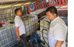  Gudang Penimbunan BBM Subsidi Bio Solar di Lamongan, Digerebek Polisi