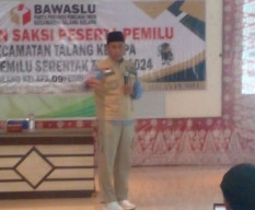 Bawaslu Kabupaten Banyuasin Beri Pelatihan bagi Saksi Peserta Pemilu 2024