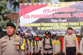 Demi Suksesnya Pemilu 2024, Kapolres Batu Terjunkan 320 Personel