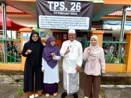 Amin Sabet Kemenangan di TPS 26, Sanuji Pentamarta: Terima Kasih Warga Kota Cilegon