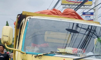 Masih Berseragam Sekolah dan Pakai Sepeda Onthel, Siswa SD Meninggal Dilindas Truk