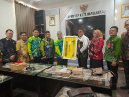 Pemkab Kotabaru Studi Komparasi ke Pemkot Banjarbaru terkait MCP KPK