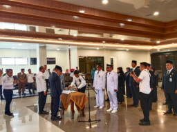 Sekda Lantik Administrator dan Pengawas di Lingkup Pemerintah Kabupaten Kotabaru