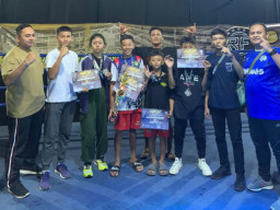 Pertina Kota Madiun Borong Medali Dalam Rocky Fight Series IV