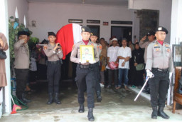 Polres Pringsewu Berduka, Anggotanya Kecelakaan Usai Menjalankan Tugas Pengamanan Pemilu