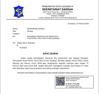 Demi Keamanan dan Ketentraman Jelang Pemilu 2024, Pemkot Surabaya Imbau RHU Tutup Pukul 23.00 WIB