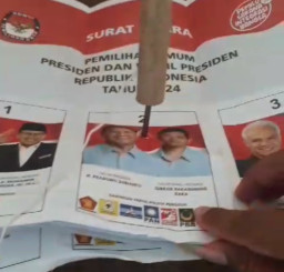 Timnas AMIN Klaim Ada Surat Suara Sudah Tercoblos 02