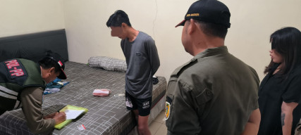 Tujuh Pasangan Bukan Pasutri Terciduk Razia Petugas Gabungan di Kota Madiun