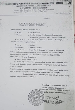 Pengusaha Klaim Mereka yang Diajak Pemerintah untuk Tempati LIK Trosobo, Ini Buktinya