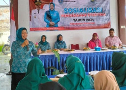 Wujudkan Zero Stunting 2024, TP-PKK Ponorogo Datangi Desa