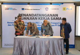 PLN dan PT Freeport Indonesia Teken PKS REC