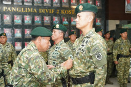Pangdivif 2 Kostrad Pimpin Sertijab dan Tradisi Laporan Korps Pamen Divif 2 Kostrad