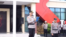 Kapolres Kotabaru Pimpin Upacara Hari Kesadaran Nasional Tahun 2024