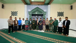 Gelar Safari Ramadhan Perdana, Forkompimka Krian Kunjungi Masjid Al Qausar 