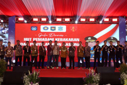 Kemendagri Ingin Surabaya Jadi Pusat Latihan Damkar Wilayah Indonesia Timur