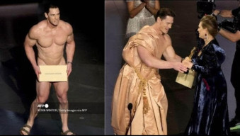 Bacakan Pemenang Oscar, John Cena Telanjang Bulat di Atas Panggung