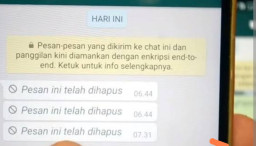 Chat WA Dihapus, Kini Bisa Dipulihkan