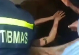 Dikejar Warga, Maling Motor Sembunyi di Dalam Sumur