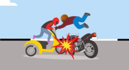 Dua Motor Adu Banteng, Dua Orang Tewas