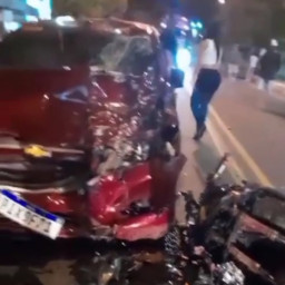 Ngebut Pakai CBR lalu Tabrak Chevrolet, Pengendara Tewas usai Terpental Puluhan Meter