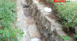 Pekerjaan Drainase Jalan Nasional Palembang Betung, Diduga tanpa Pengawasan Konsultan