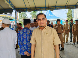 Ruspiandi Apresiasi Peletakan Batu Pertama Pembangunan Masjid Agung Husnul Khatimah