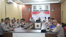 Polres Kotabaru Gelar Latihan Pra Operasi Kepolisian Terpusat "Ketupat Intan"  Tahun 2024