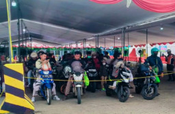 H-6 Lebaran, Pemudik Motor via Ciwandan Masih Terpantau Landai