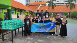 Alumni Spega Angkatan 1995 Berbagi Takjil dan Gelar Bukber di Crown Prince Hotel Surabaya