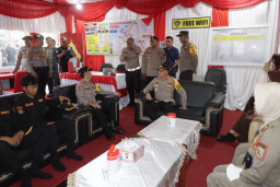 Polres Kotabaru Akhiri Operasi Ketupat Intan-2024