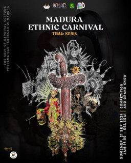 Usung Tema Keris, Madura Ethnic Carnival Siap Digelar