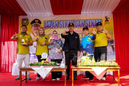 Jalan Sehat dan Senam, Meriahkan HUT ke-20 RSUD Kota Madiun