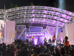 Sederet Artis Meriahkan Karnaval SCTV di Madiun