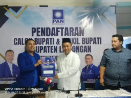 Debby Kurniawan Tutup Penjaringan PAN sebagai Bacalon Bupati Lamongan