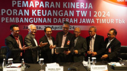 Triwulan I 2024 Bank Jatim Cetak Kinerja Ciamik
