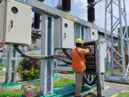 Inspeksi Rutin Dilakukan PLN UIT JBM Pastikan Keandalan Sistem Transmisi Aman