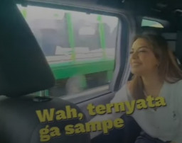 Najwa Shihab Kejar Truk yang Bergambar Dirinya