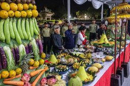 Sambut Hari Jadi Kota Surabaya ke-731, Pemkot Gelar Ruwat dan Pagelaran Wayang di Tugu Pahlawan