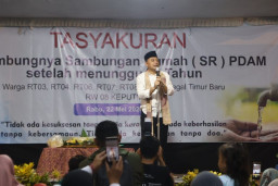 Setelah 25 Tahun, Warga Keputih Tegal Baru Surabaya Nikmati Layanan Air Bersih