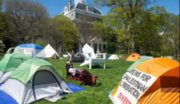 Galon Air Jadi Simbol Baru Demo Pro Palestina di Kampus-kampus AS