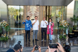 Wamen BUMN Resmikan The Gade Tower, Green Building Milik Pegadaian