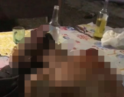 Viral Video Pria Bersimbah Darah Tergeletak di Warung