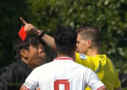 Shin Tae-yong Kena Kartu Merah, Indonesia Muda Gagal ke Olimpiade