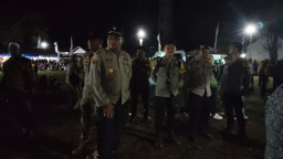 Gandeng TNI dan Seluruh Jajaran Kapolsek Pulau Laut Barat Pimpin Pengamanan  MTQ Nasional ke-54 